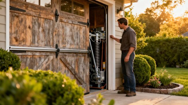 Spring garage door maintenance checklist for Hempstead homes