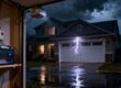 Garage door opener battery backup and surge protection during storm.